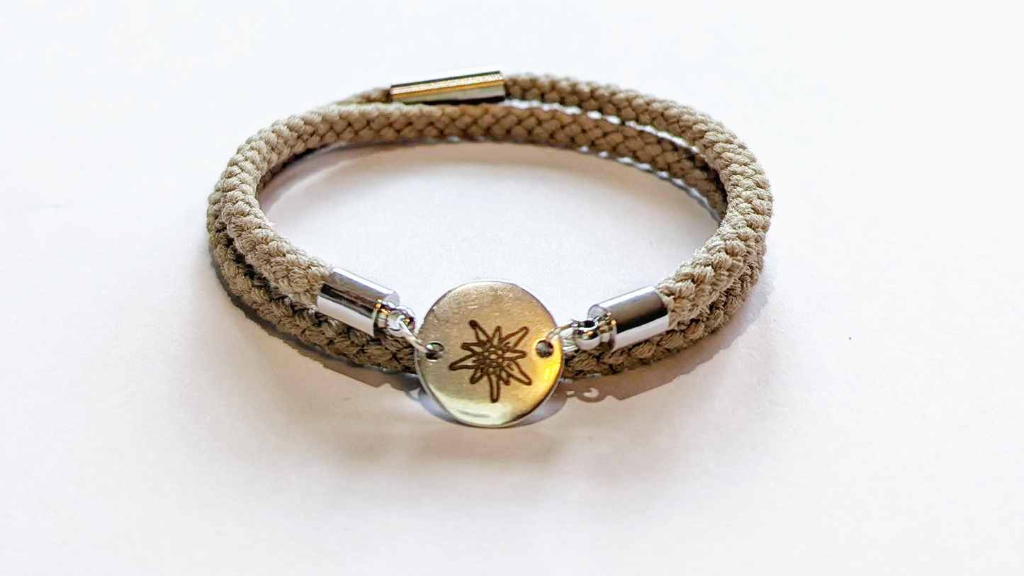 EDELWEISS Armband mit Magnetverschluss - Eco-Friendly