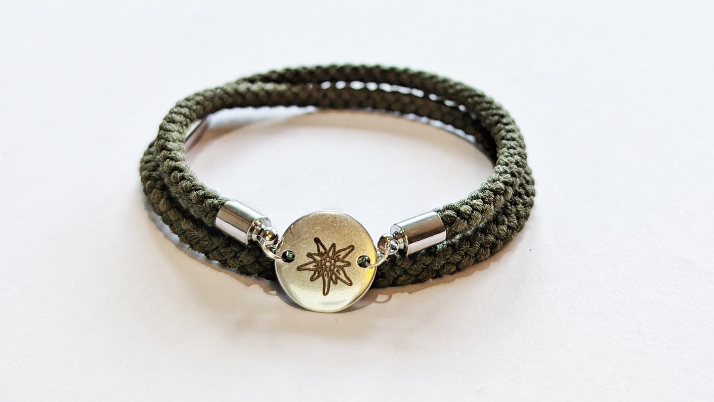 EDELWEISS Armband mit Magnetverschluss - Eco-Friendly