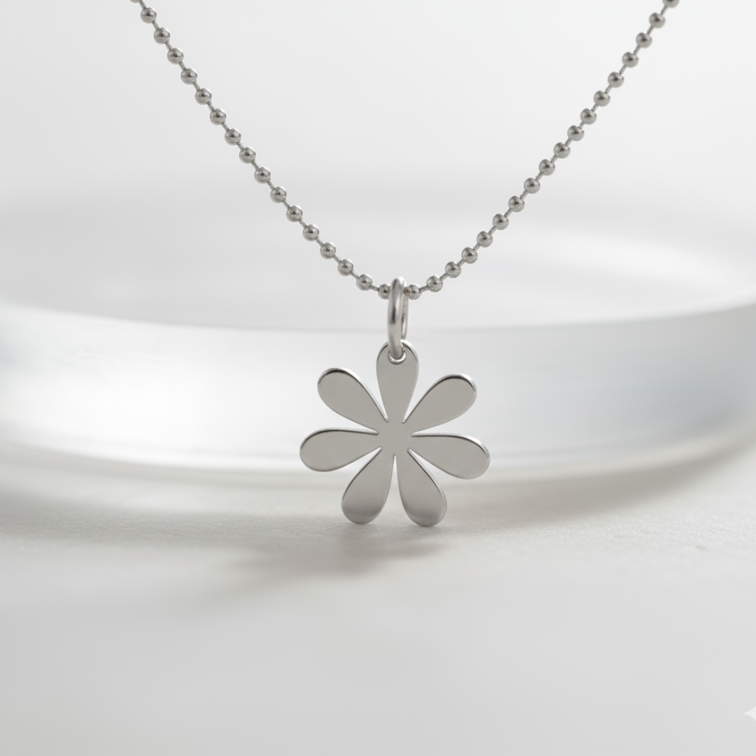 Halskette Blume