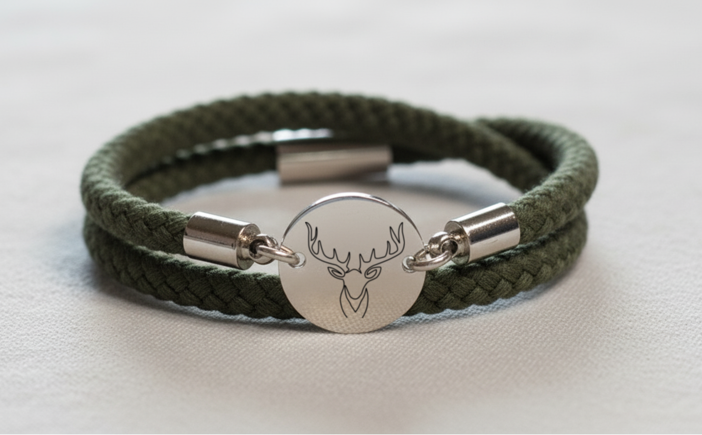 Hirsch Winterarmband mit Magnetverschluss