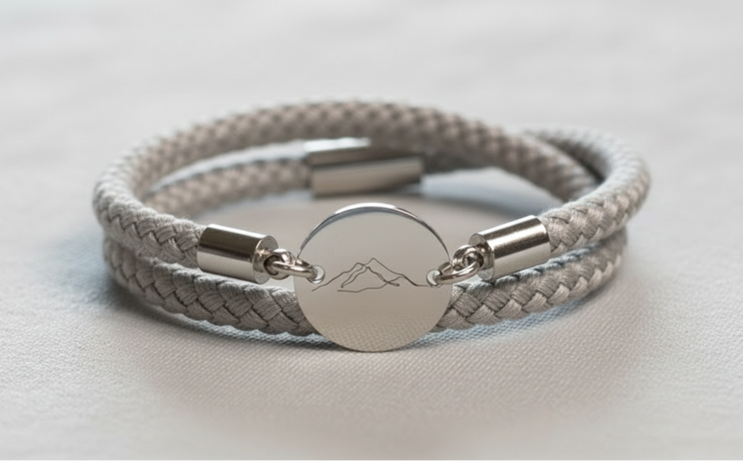 Berge Trachtenarmband mit Magnetverschluss