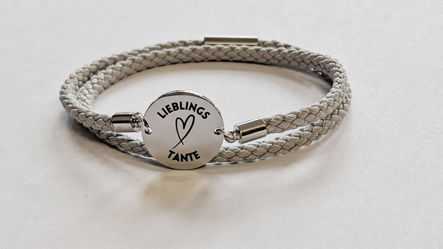 Lieblingstante Armband mit Magnetverschluss - Eco-Friendly