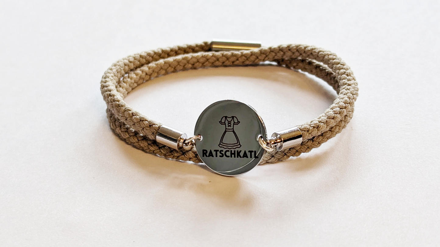 RATSCHKATL Armband mit Magnetverschluss - Eco-Friendly