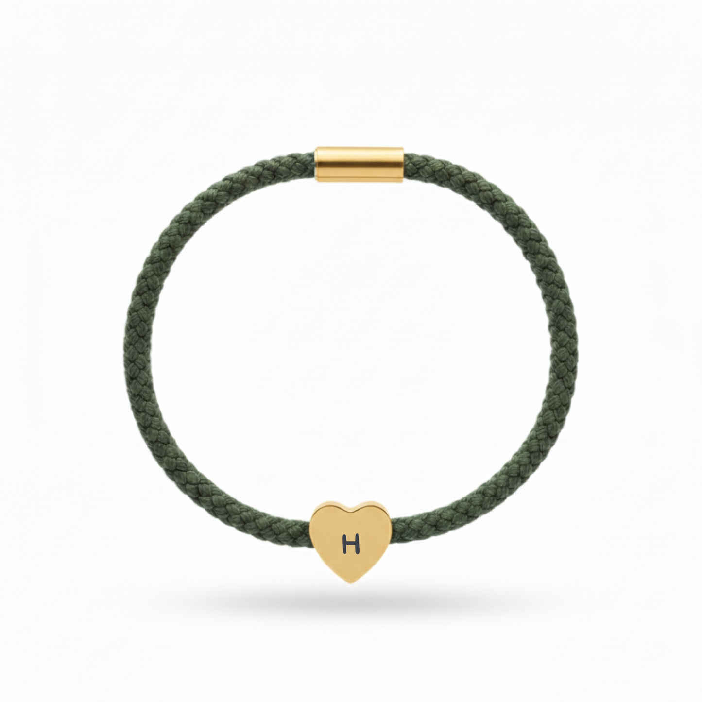 Herz Armband Gold mit Magnetverschluss