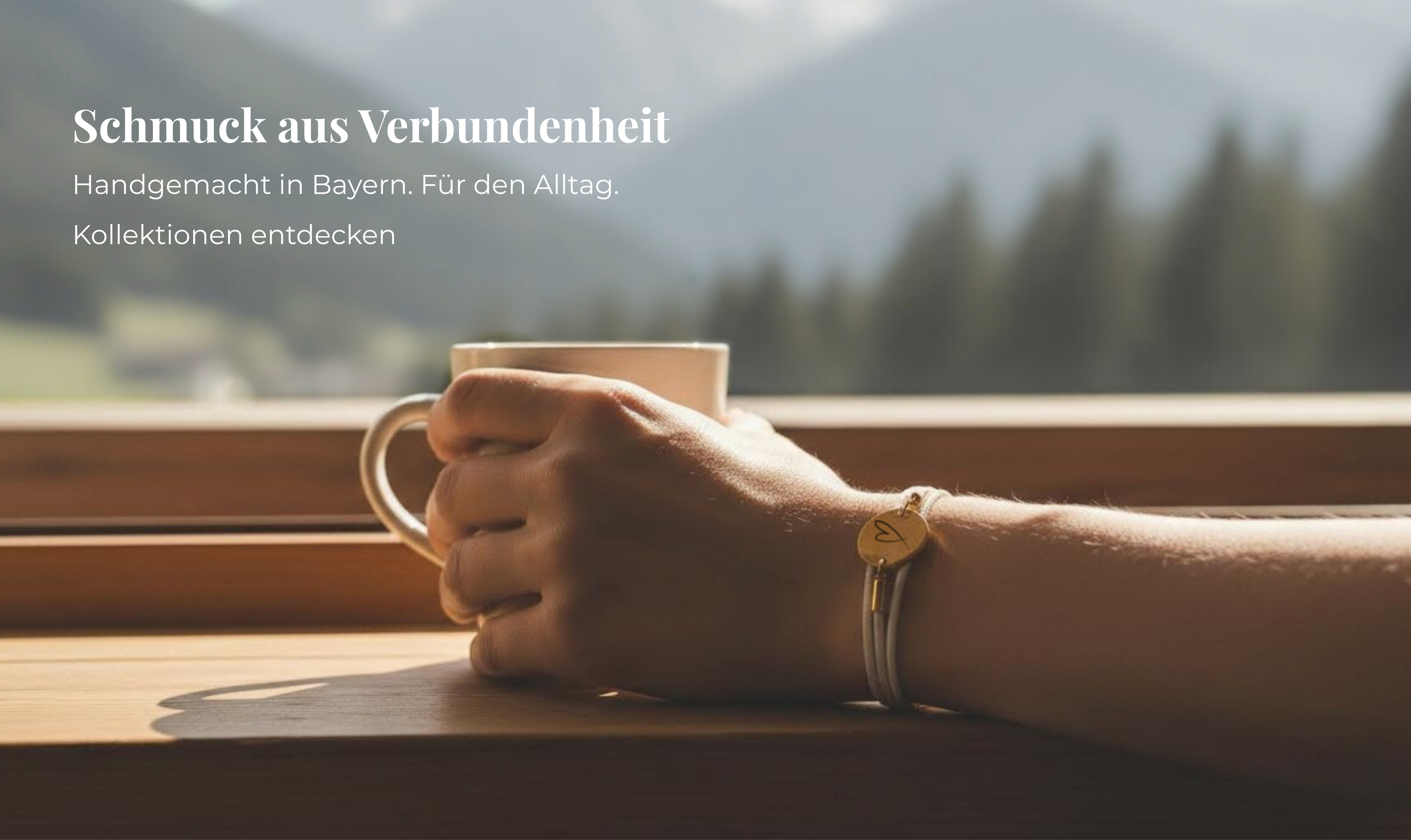 Homepagebanner, Armband weiß mit Herz Gravur